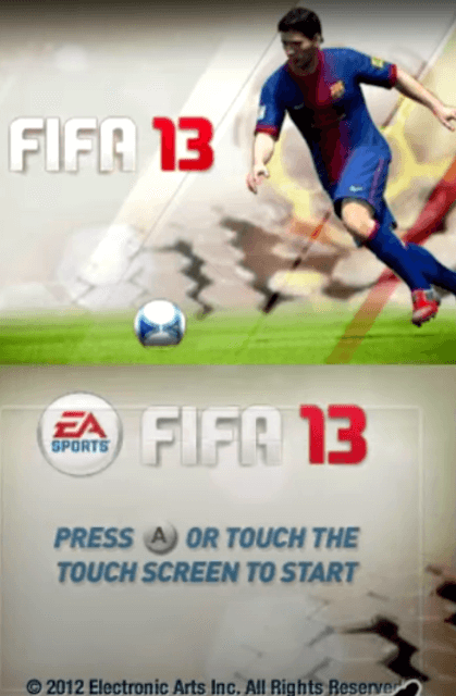 FIFA 13 screenshot 3 for Nintendo 3DS